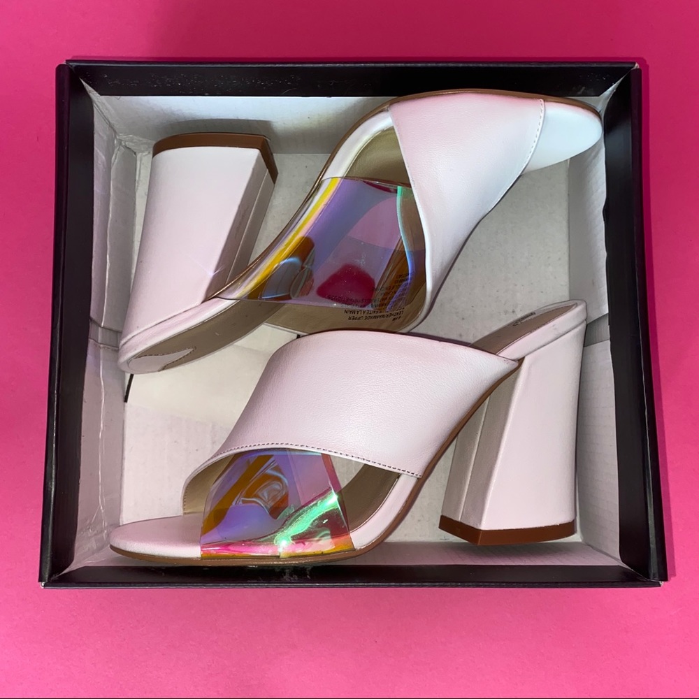 Leigh heeled slides lnwb